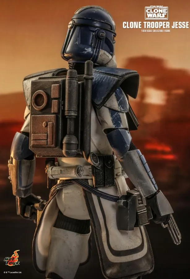1:6 Star Wars : The Clone Wars - Clone Trooper Jesse Figure TMS064 Hot Toys