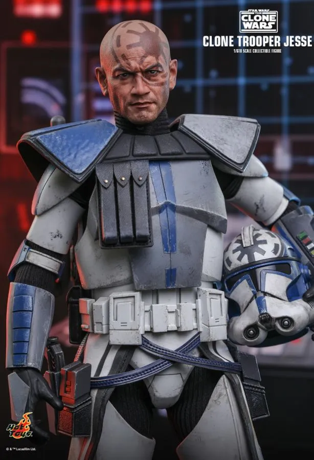 1:6 Star Wars : The Clone Wars - Clone Trooper Jesse Figure TMS064 Hot Toys