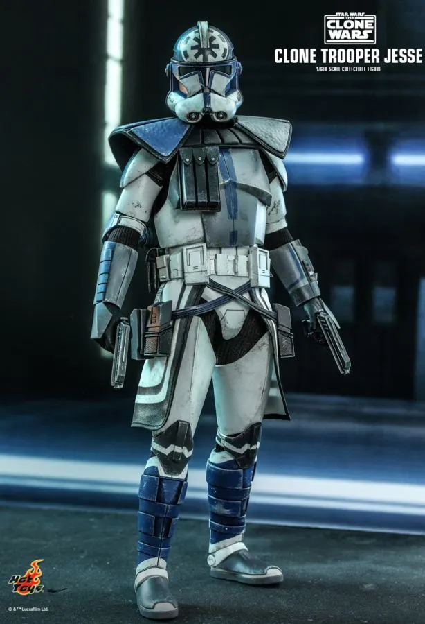 1:6 Star Wars : The Clone Wars - Clone Trooper Jesse Figure TMS064 Hot Toys