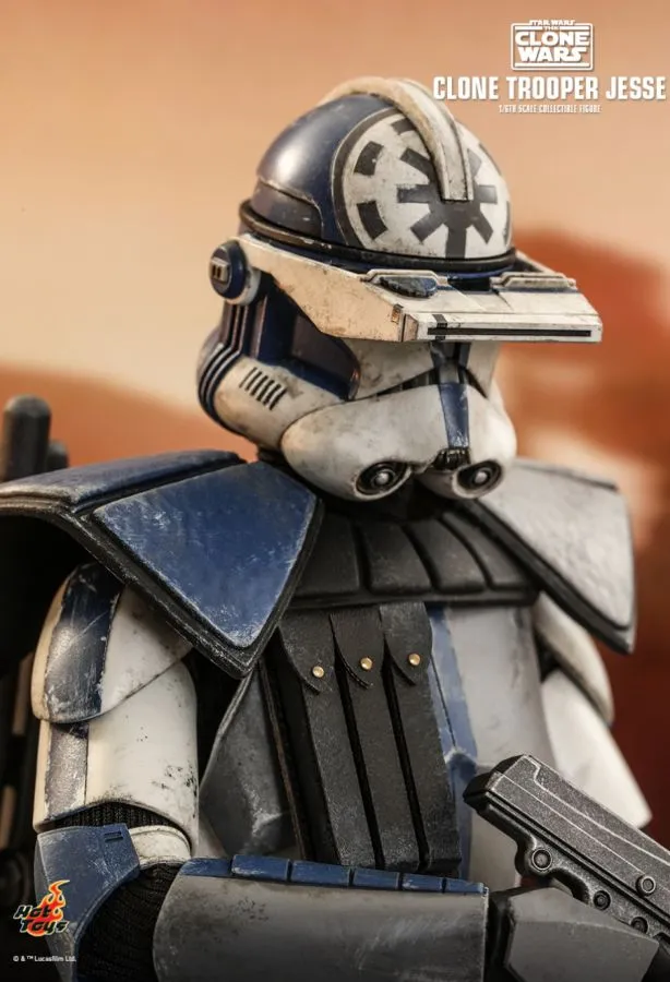 1:6 Star Wars : The Clone Wars - Clone Trooper Jesse Figure TMS064 Hot Toys