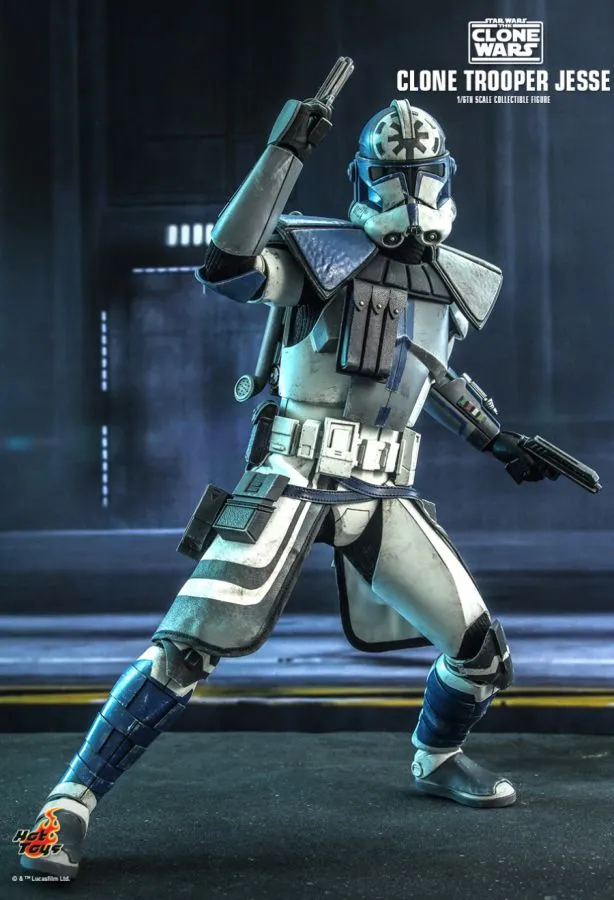 1:6 Star Wars : The Clone Wars - Clone Trooper Jesse Figure TMS064 Hot Toys