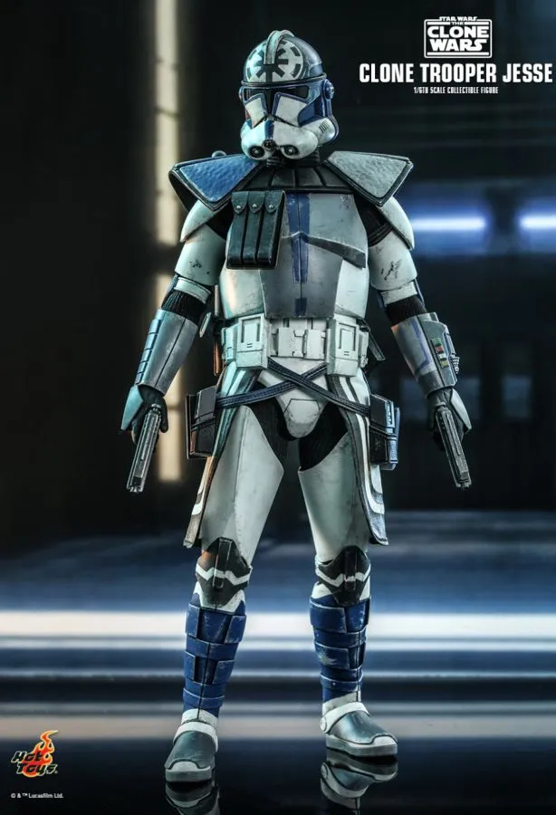1:6 Star Wars : The Clone Wars - Clone Trooper Jesse Figure TMS064 Hot Toys