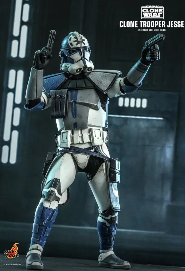 1:6 Star Wars : The Clone Wars - Clone Trooper Jesse Figure TMS064 Hot Toys