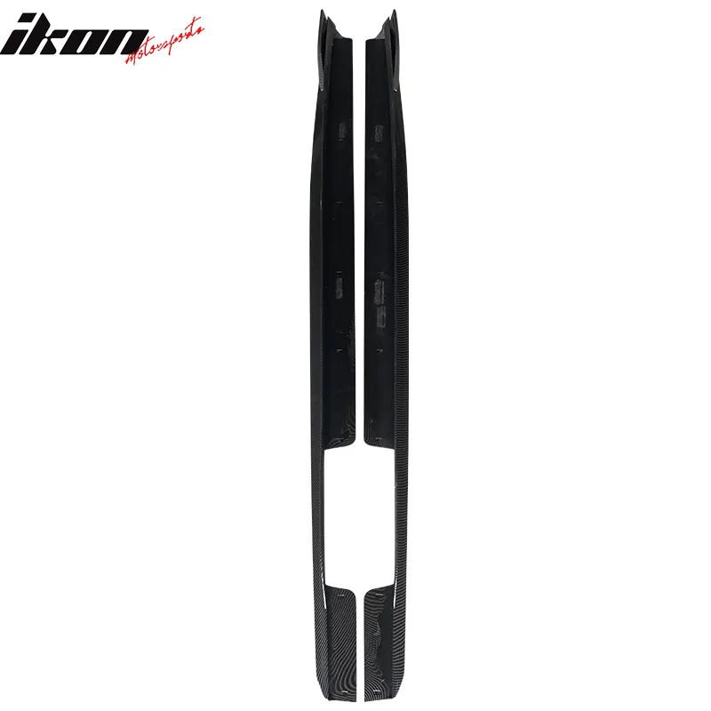 2015-2023 Chrysler 300 IKON Rear Bumper Diffuser Lip Shark Fin PP 2PCS