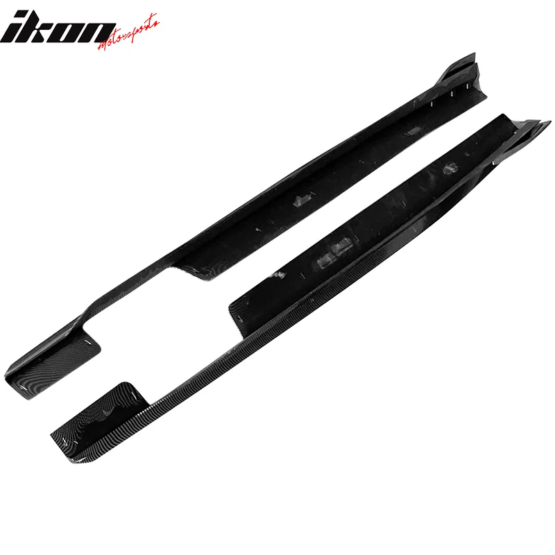 2015-2023 Chrysler 300 IKON Rear Bumper Diffuser Lip Shark Fin PP 2PCS