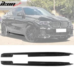 2015-2023 Chrysler 300 IKON Rear Bumper Diffuser Lip Shark Fin PP 2PCS
