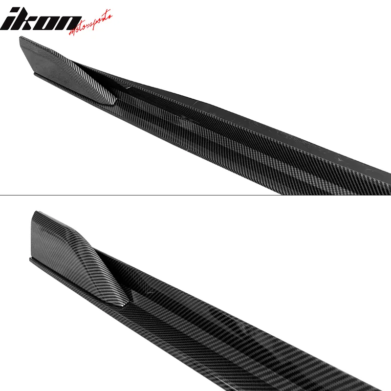 2015-2023 Chrysler 300 IKON Rear Bumper Diffuser Lip Shark Fin PP 2PCS