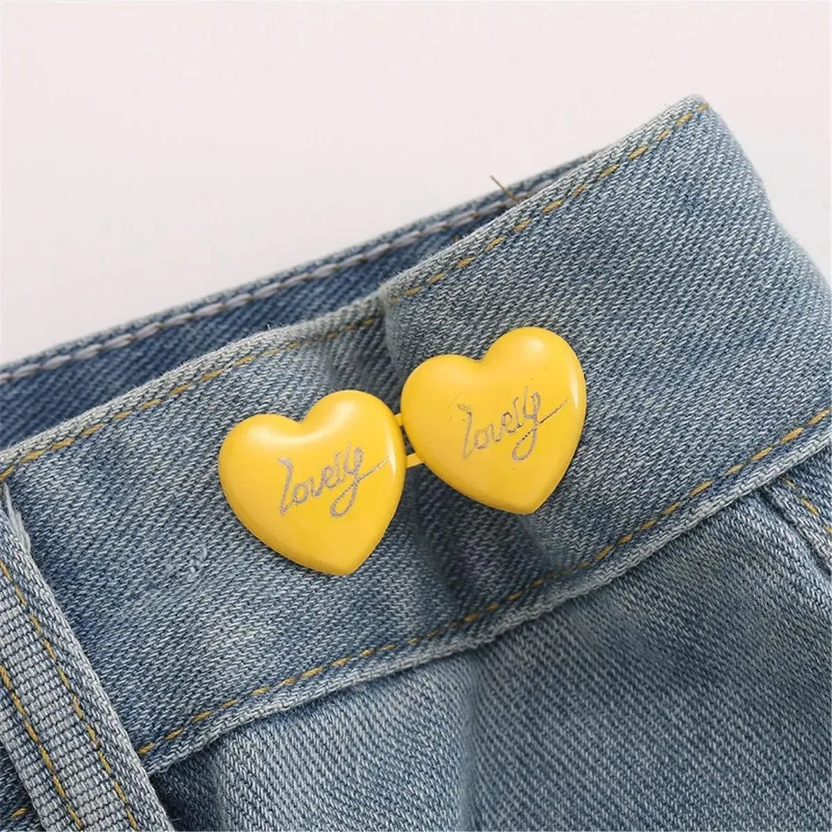 Adjustable Waistband Bowknot Set: Chic & Practical Button Adjusters