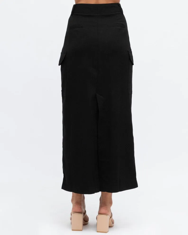 Alto Cargo Skirt - Black