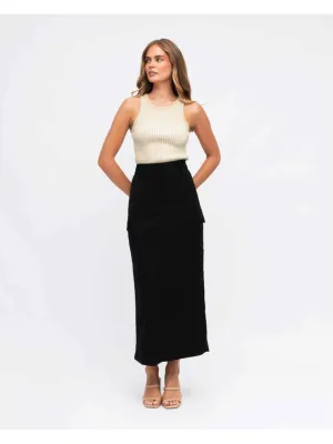 Alto Cargo Skirt - Black