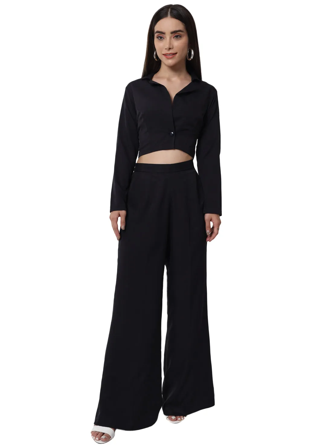 BLACK WORK WEAR CO-ORD SET