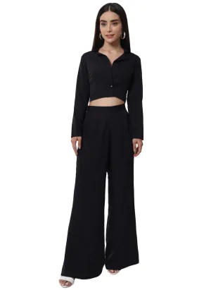 BLACK WORK WEAR CO-ORD SET