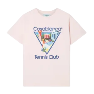 Casablanca La Joueuse T-Shirt 'Pink'