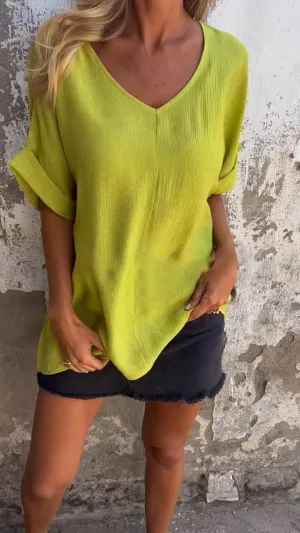 CASSANDRA™ | CASUAL V-NECK TEE FOR WOMEN