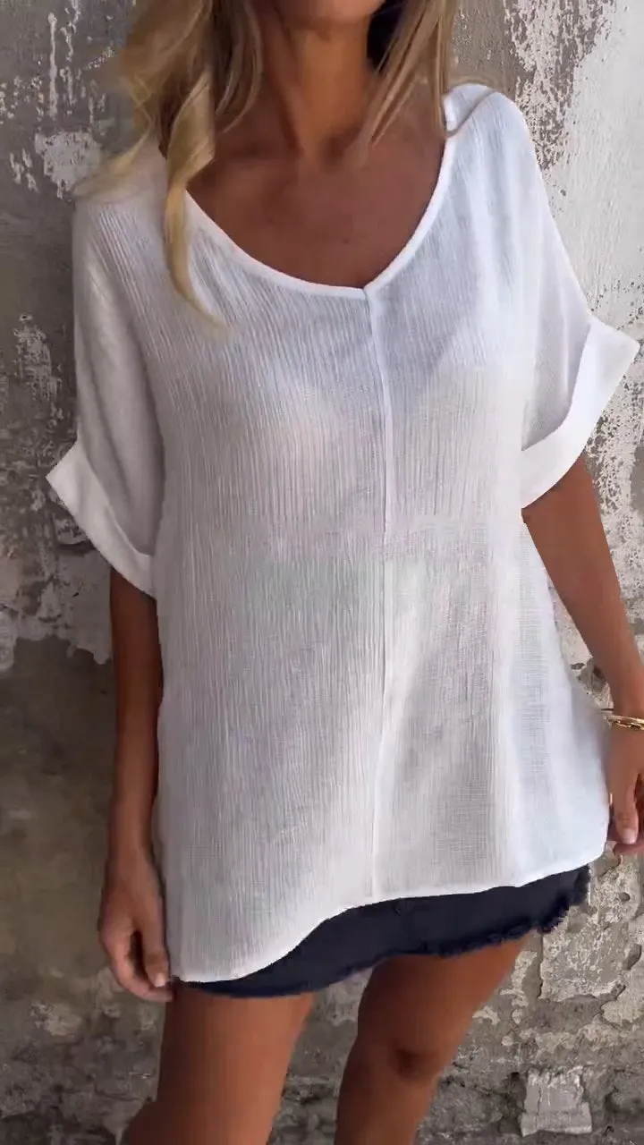CASSANDRA™ | CASUAL V-NECK TEE FOR WOMEN