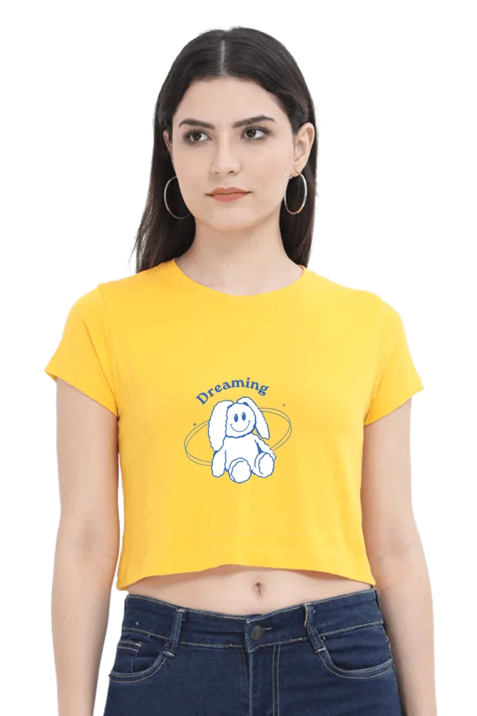 Dreaming Women's Crop Top – Soft, Durable, and Stylish for Everyday Wear