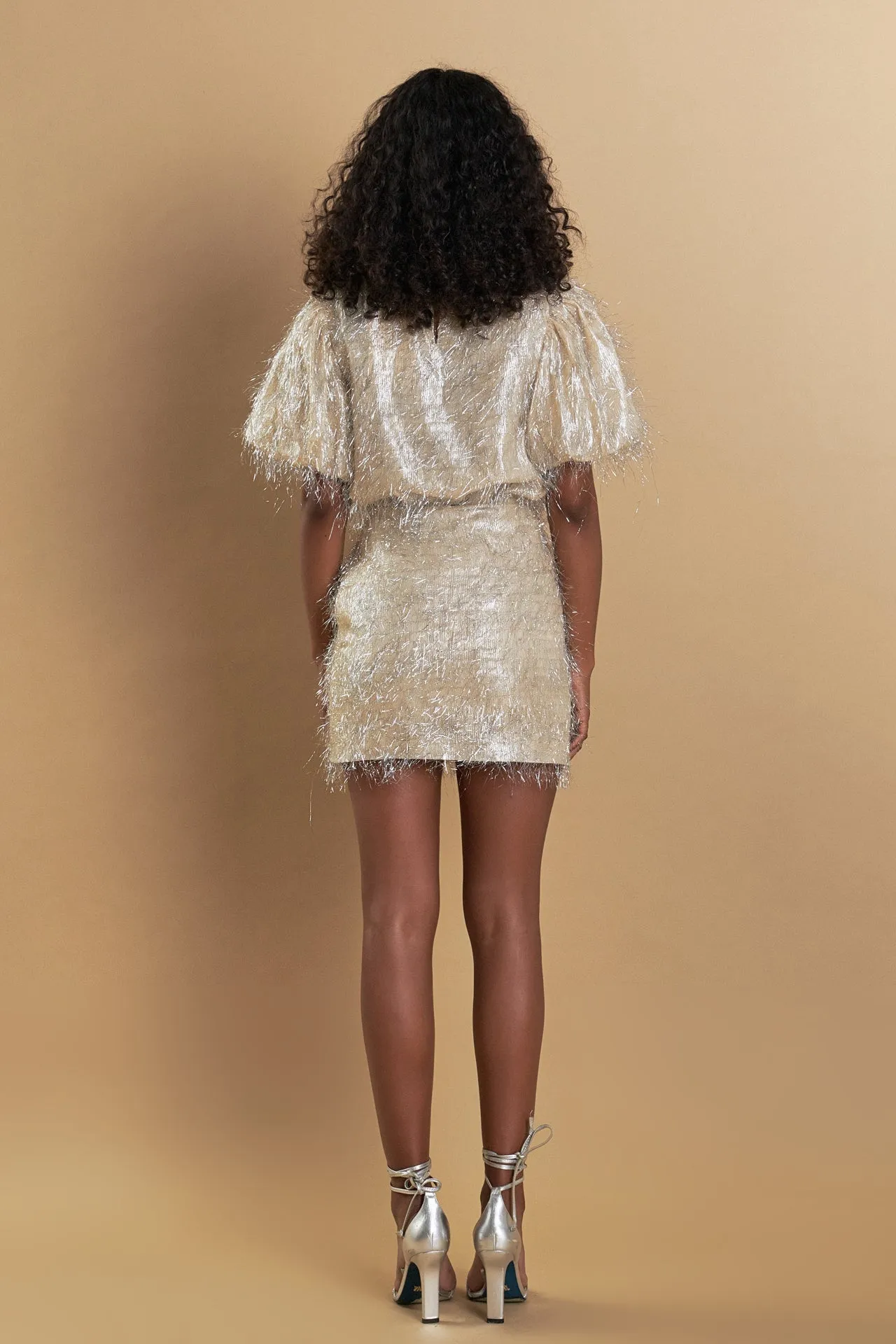 Endless Rose - Fringe Mini Skirt