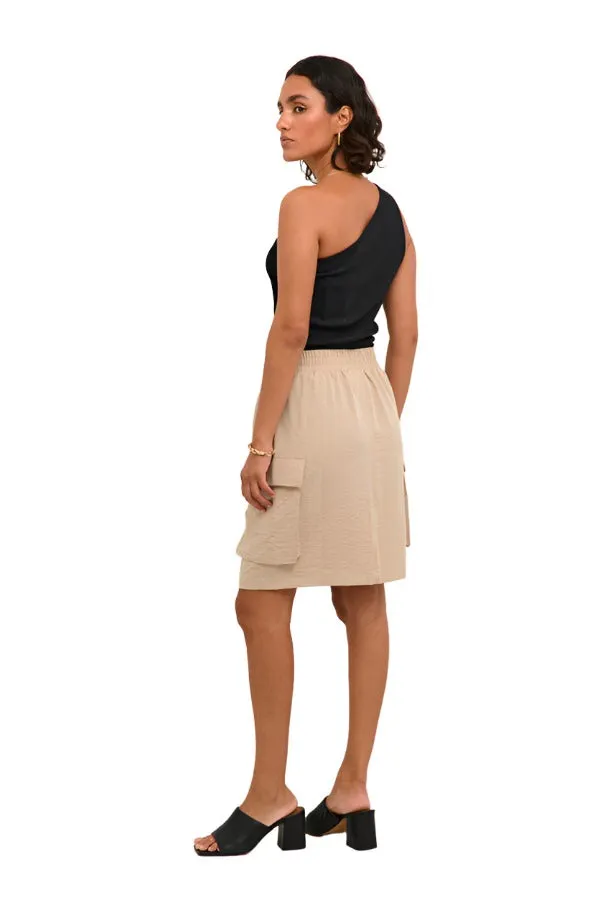 Kaffe Womens Majse Skirt Feather Grey