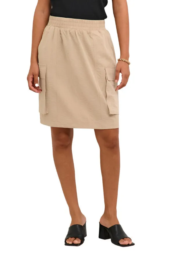 Kaffe Womens Majse Skirt Feather Grey