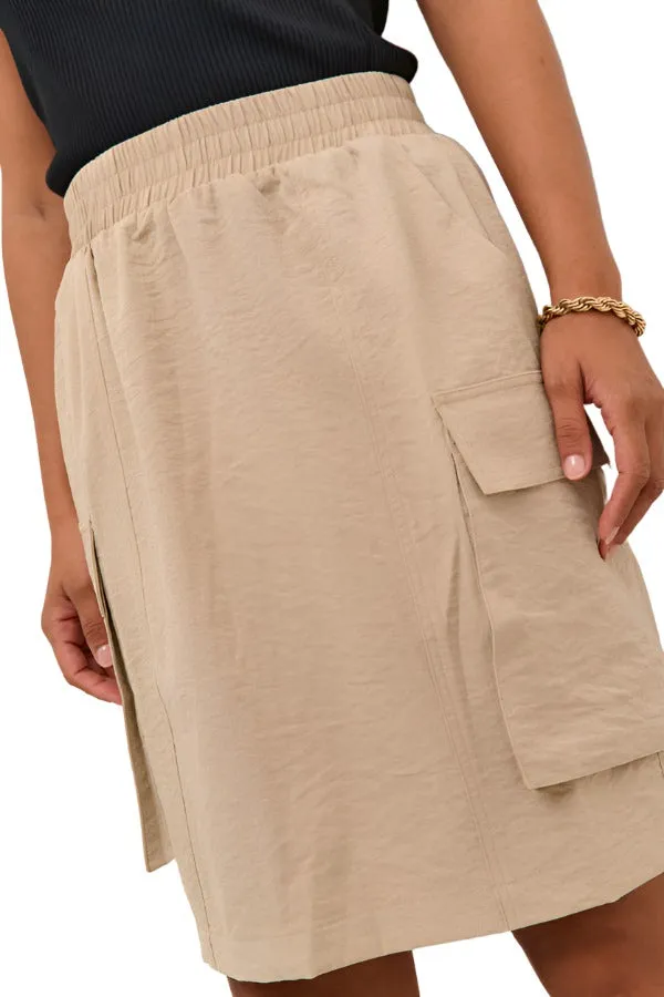 Kaffe Womens Majse Skirt Feather Grey