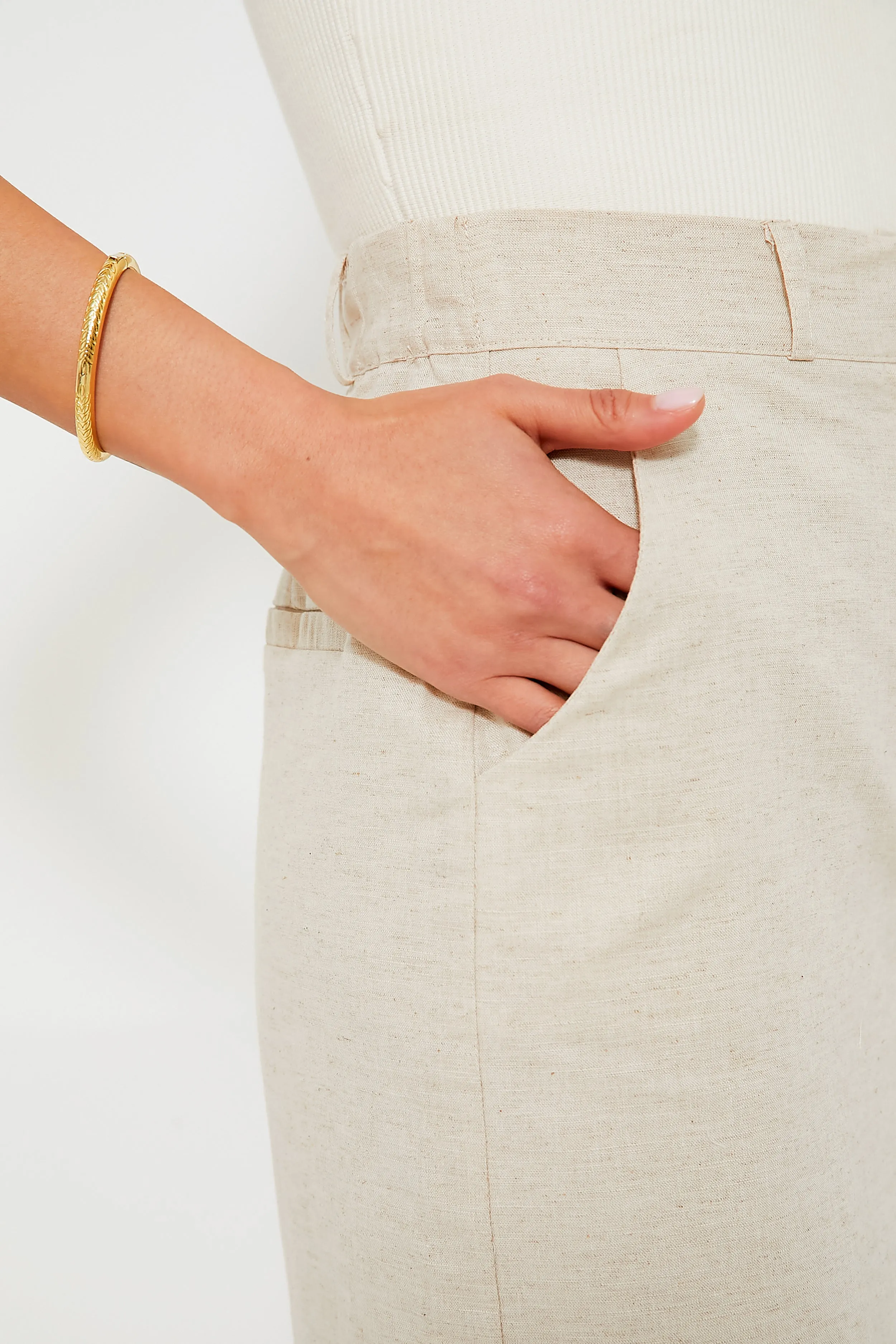 Natural Midi Skirt
