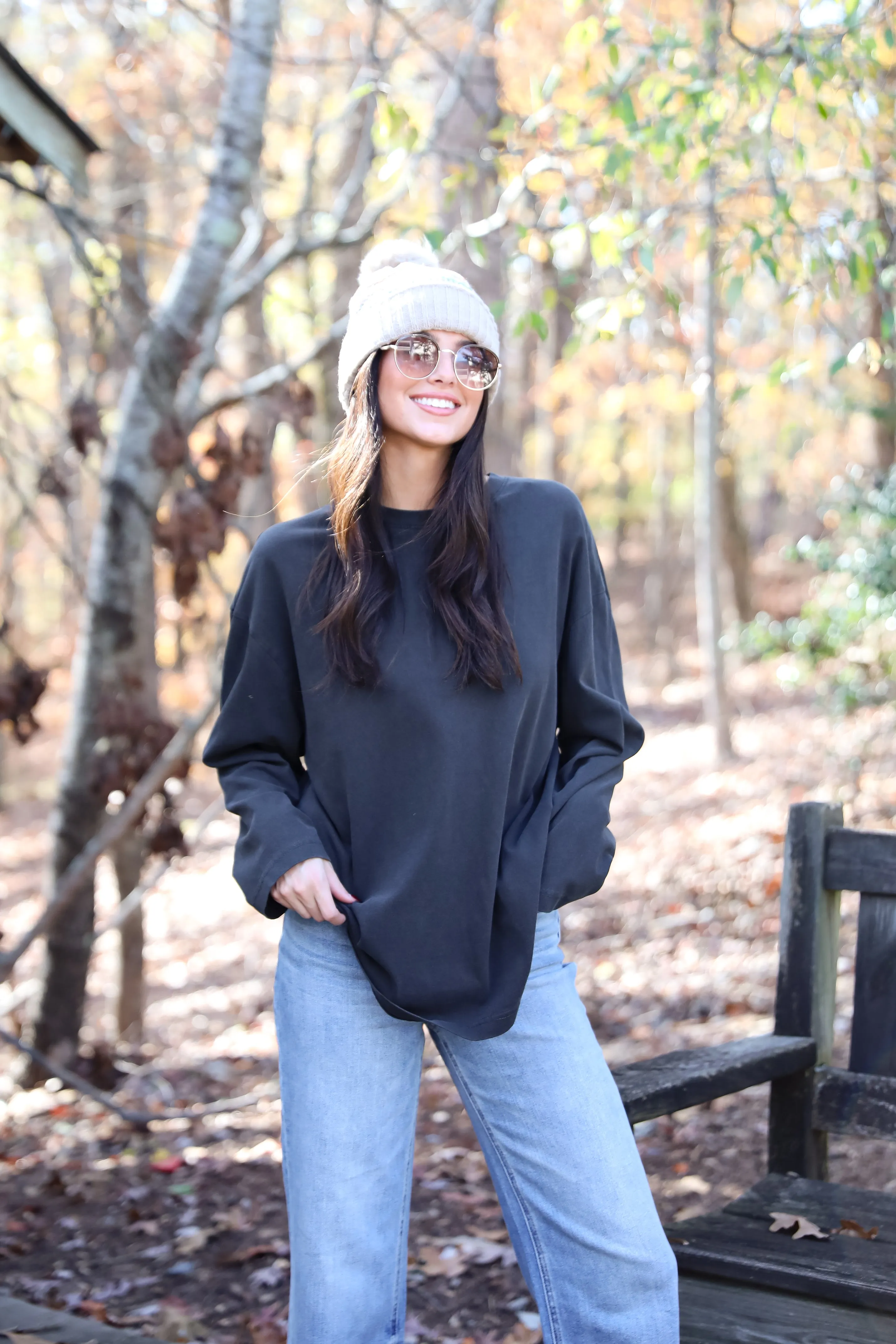 Sydney Long Sleeve Tee - DOORBUSTER