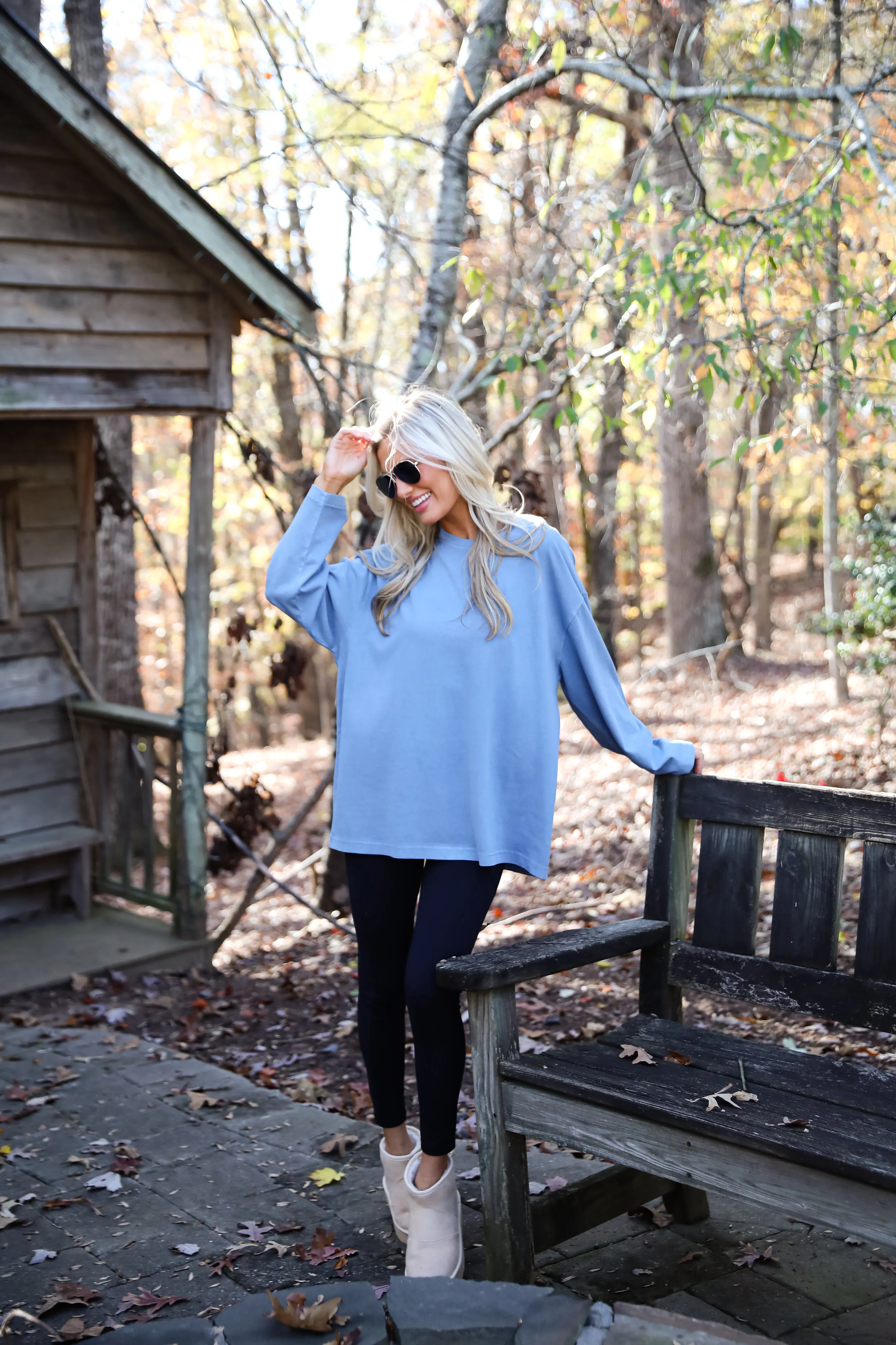 Sydney Long Sleeve Tee - DOORBUSTER