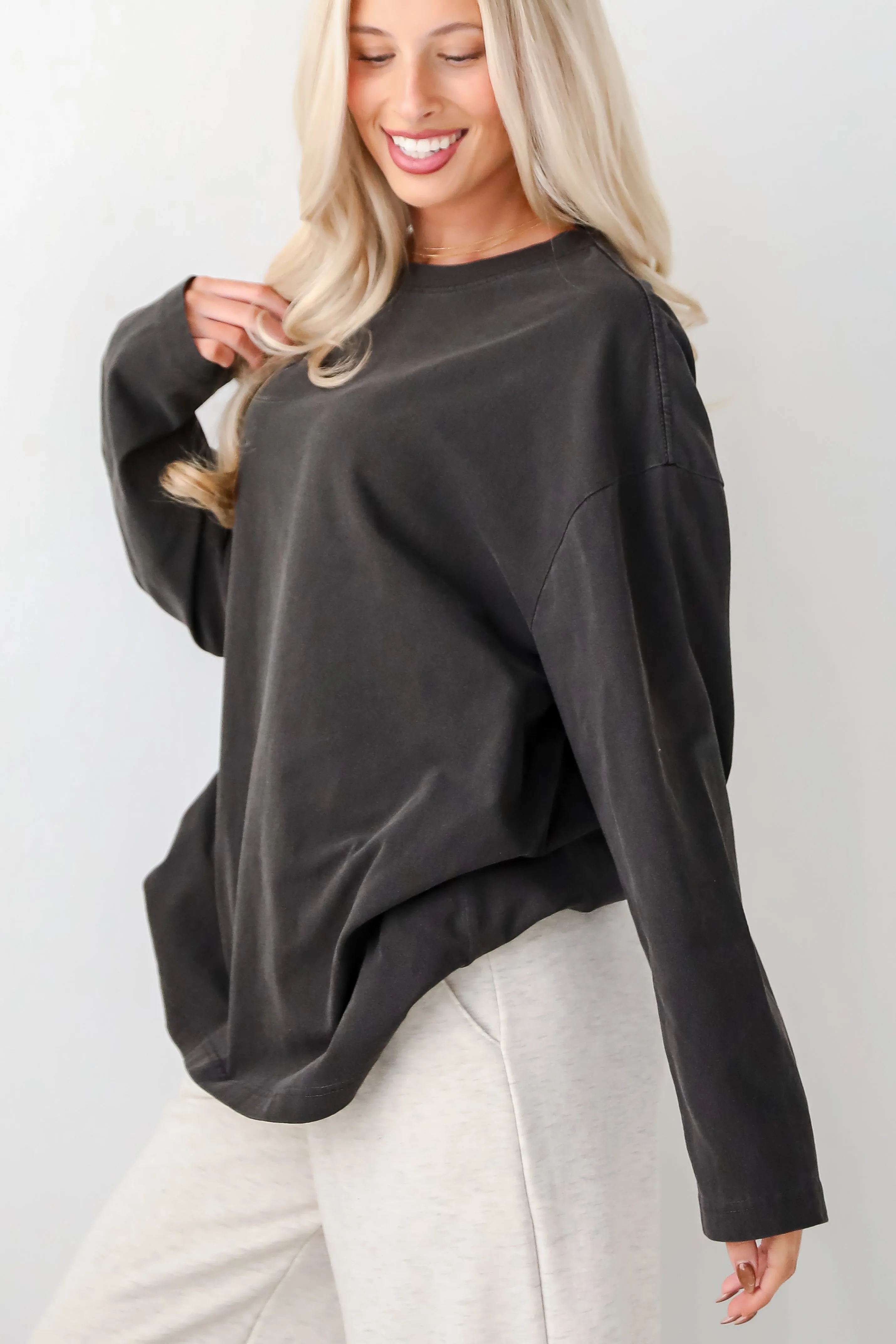 Sydney Long Sleeve Tee - DOORBUSTER