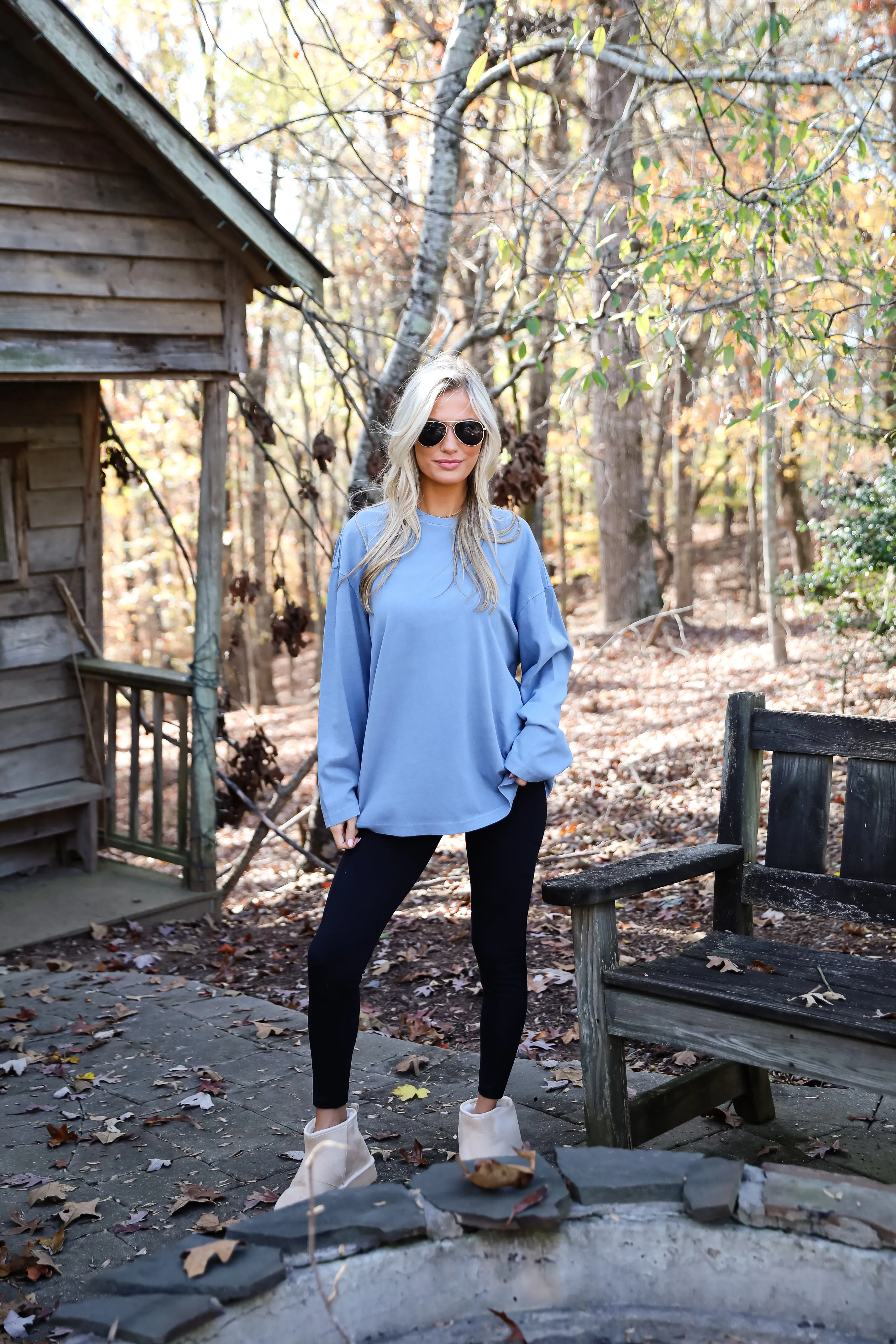 Sydney Long Sleeve Tee - DOORBUSTER