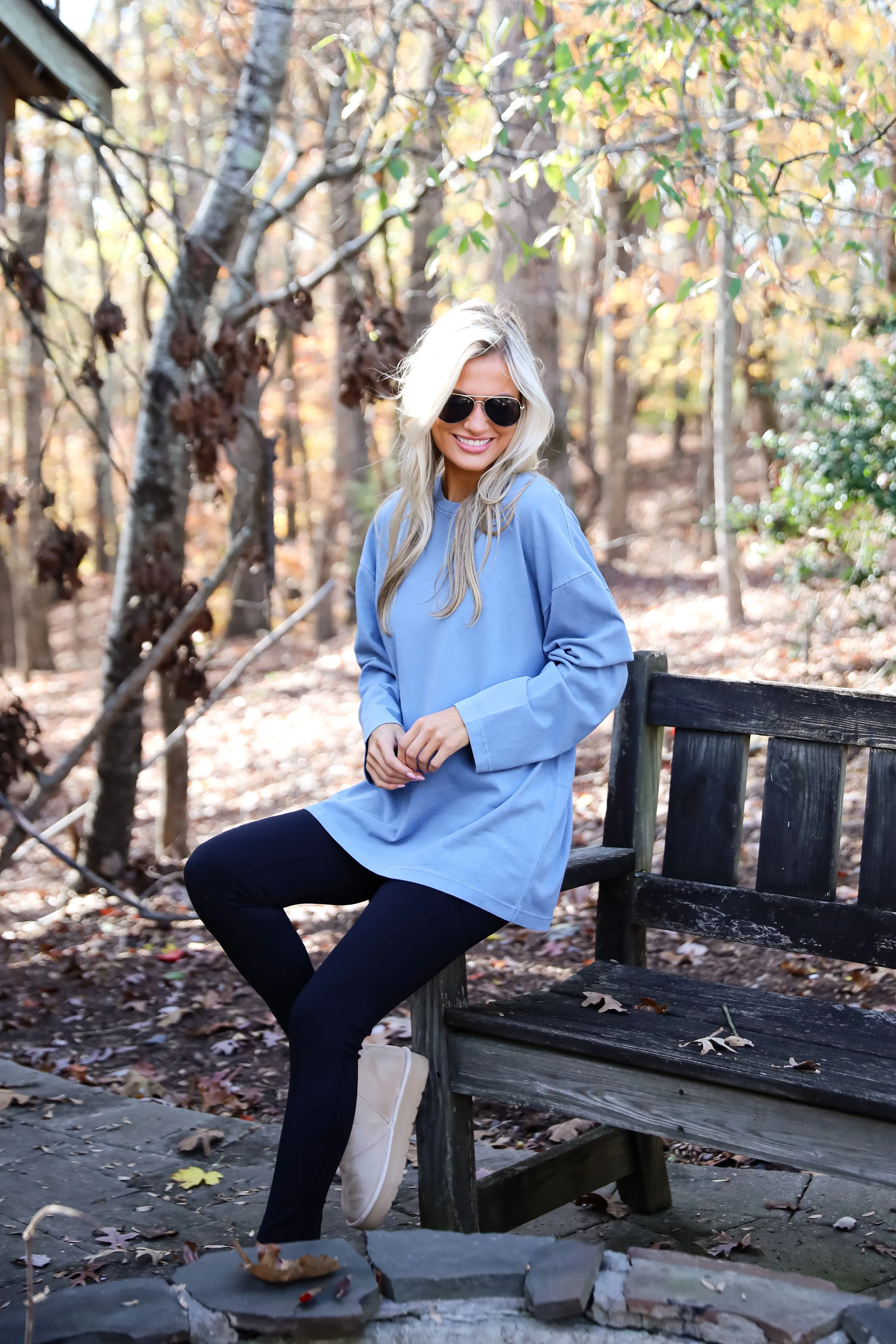 Sydney Long Sleeve Tee - DOORBUSTER