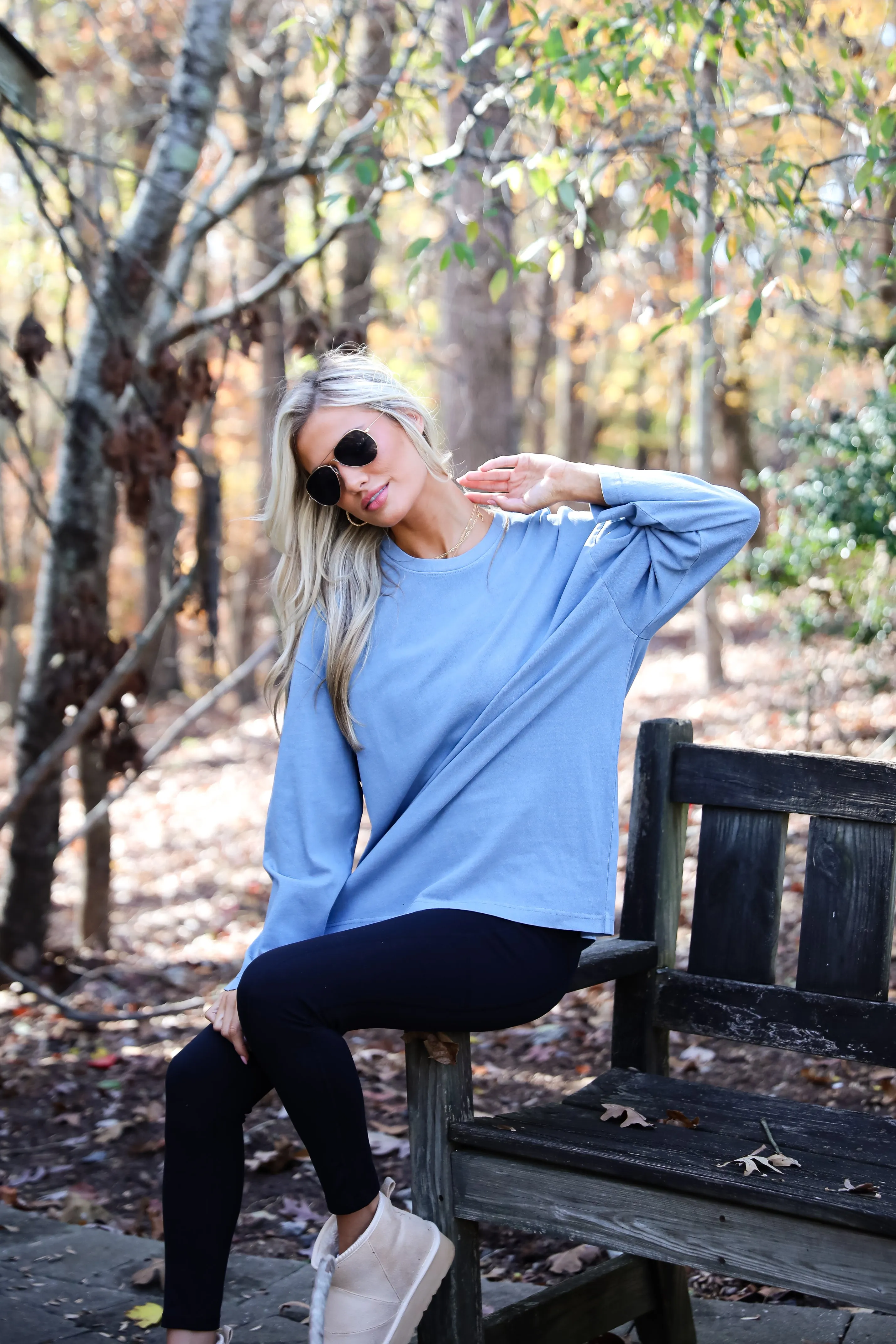 Sydney Long Sleeve Tee - DOORBUSTER
