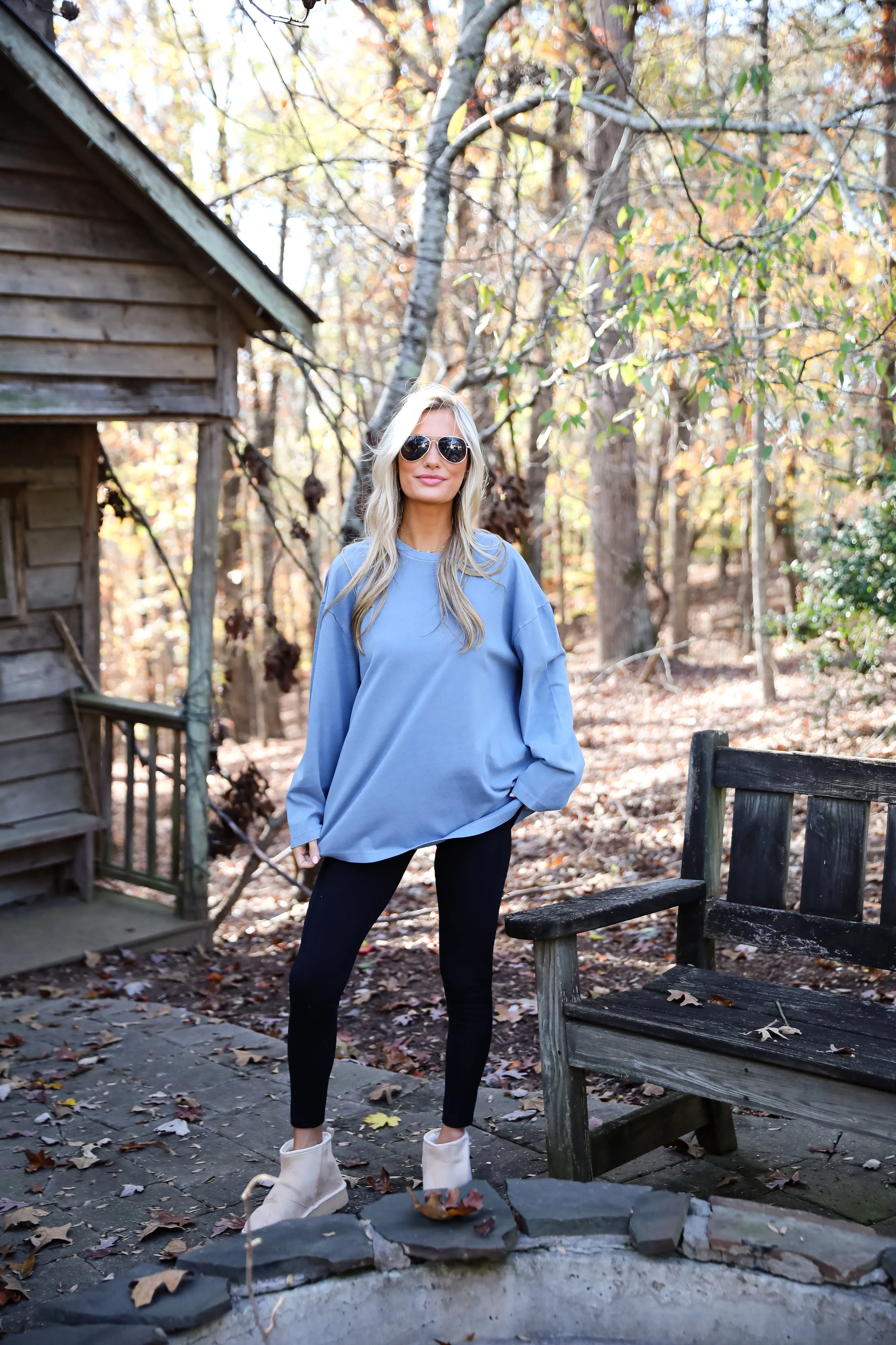 Sydney Long Sleeve Tee - DOORBUSTER
