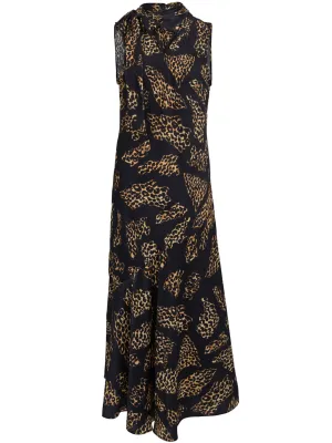 Tie Neck Dress