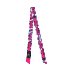 TRP Twisted Patterns 06: Digital Plaid 01-04A Designer Hair Scarf