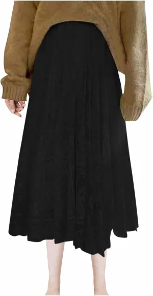 Tutu A-Line Layered Mesh Midi Skirt Long Tulle Skirt Layered Flowy Fairy Sparkle Party Mesh Tea Hem Skirts for Women