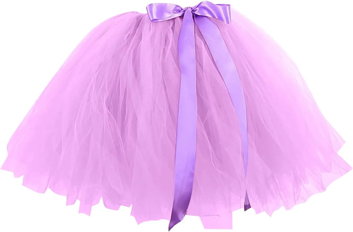 Tutu for Women Women's Midi Tulle Skirt Elastic Waist 3 Layered Mesh Formal Tennis Skirts for Women Womens Tutu Skirt