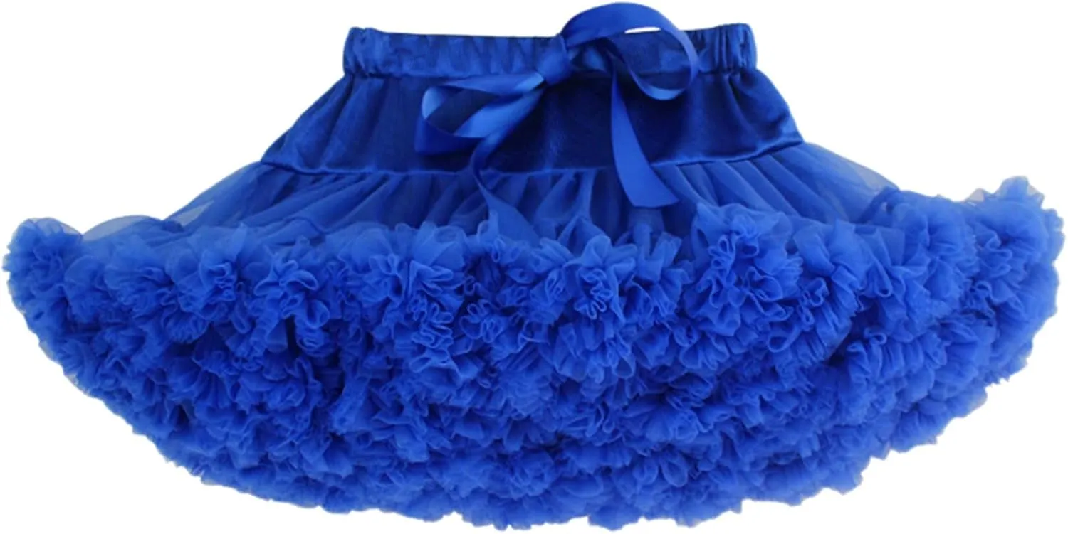 Tutus for Women Layered Tulle Skirt 1980s Bubble Skirts Costume Dance Ballet Skirt Mini Fluffy Bubble Skirt