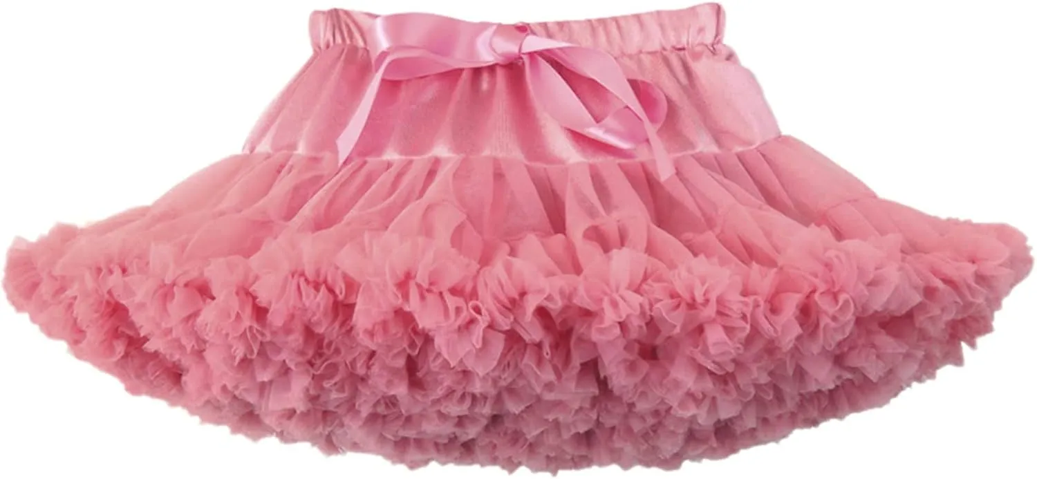 Tutus for Women Layered Tulle Skirt 1980s Bubble Skirts Costume Dance Ballet Skirt Mini Fluffy Bubble Skirt