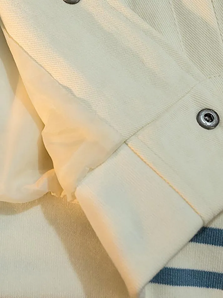 Vintage Embroidery Varsity Jacket