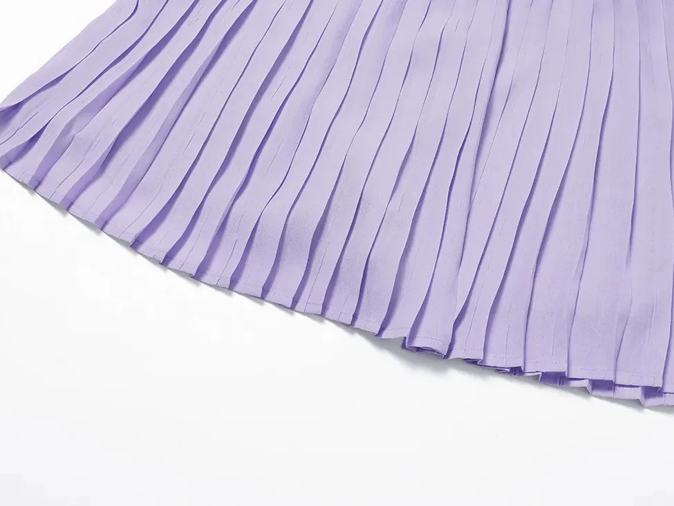 Women's Pleated Tennis Skirt with Shorts - SF2199