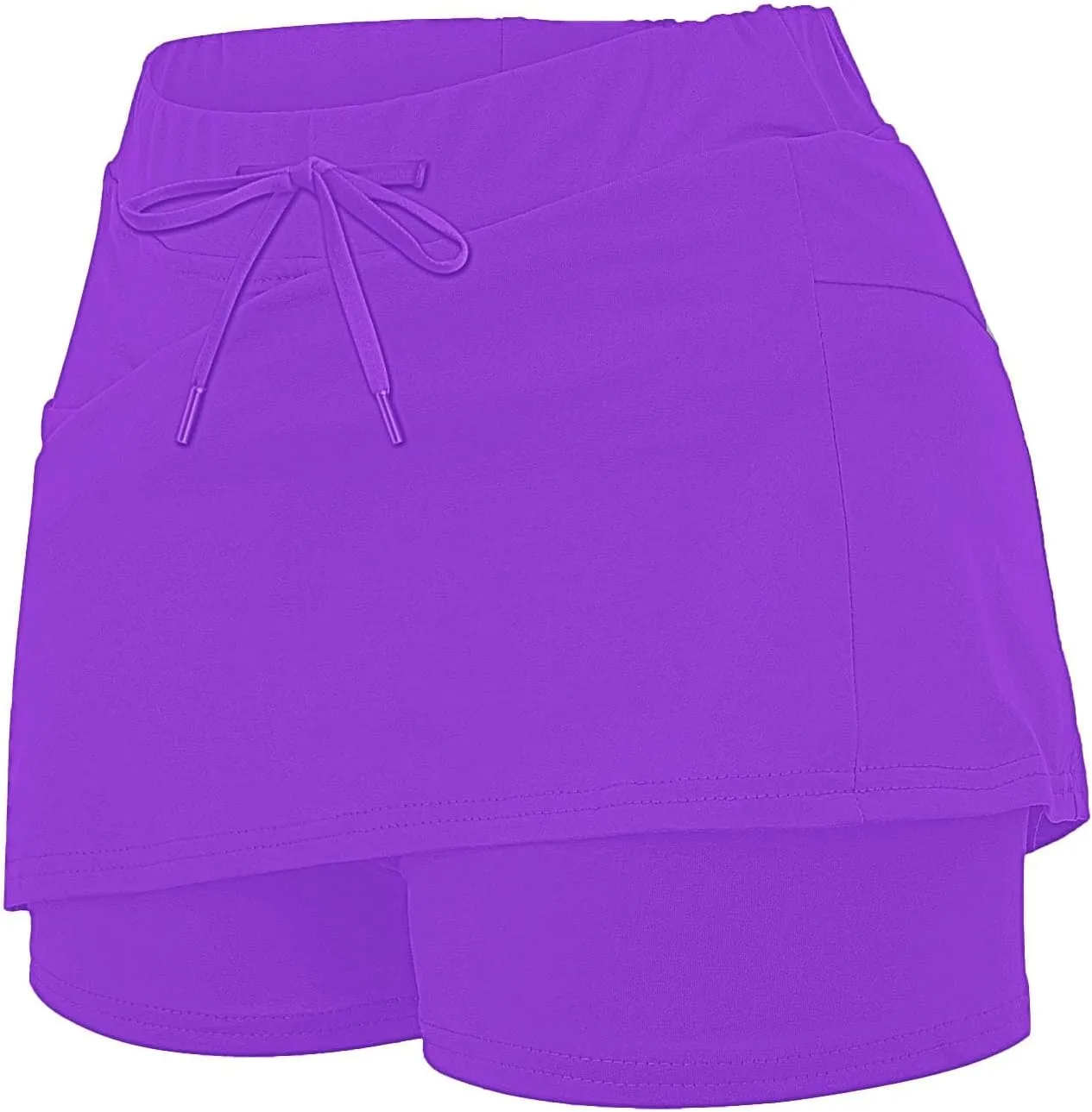 Women's Tennis Golf Skirts High Waisted with Pockets Inner Shorts for Athletic Skorts Sports Running Pants for Women